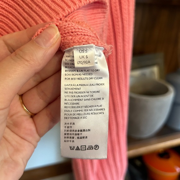 Free people all yours knit cardigan in pink - Picture 8 of 9